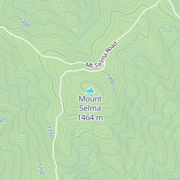 Map of Mount Selma