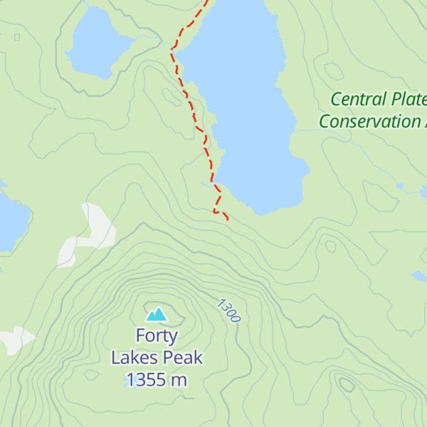 Map of Ironstone Hut