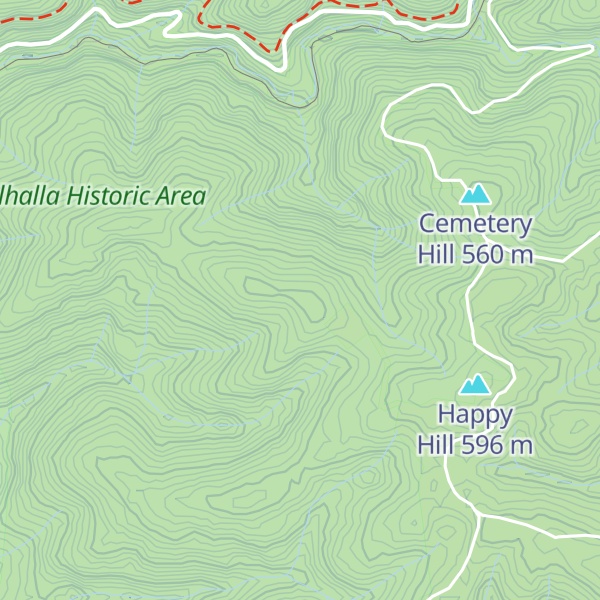 Map of Winch Hill
