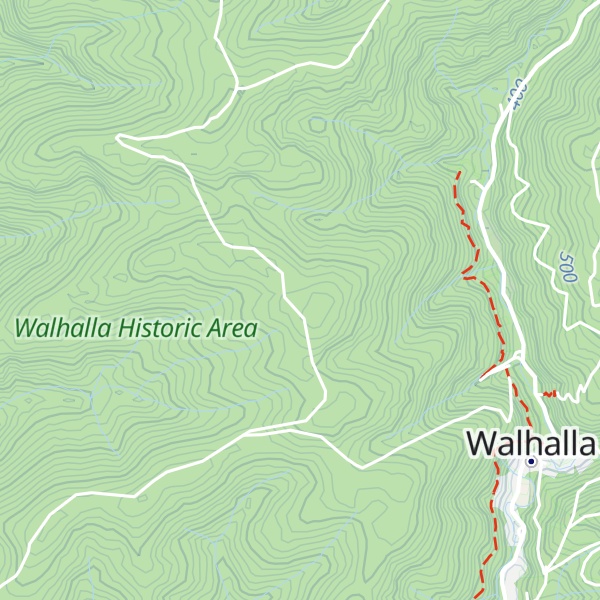 Map of Black Diamond Hill