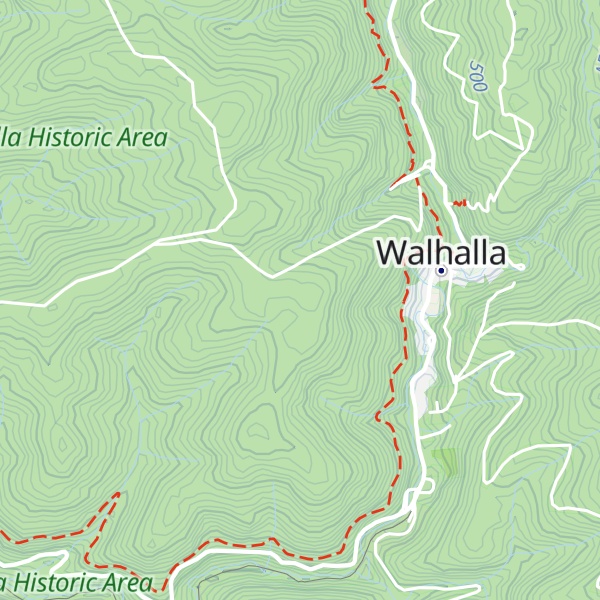 Map of Western Hill