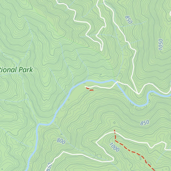 Map of Upper Jamieson Hut
