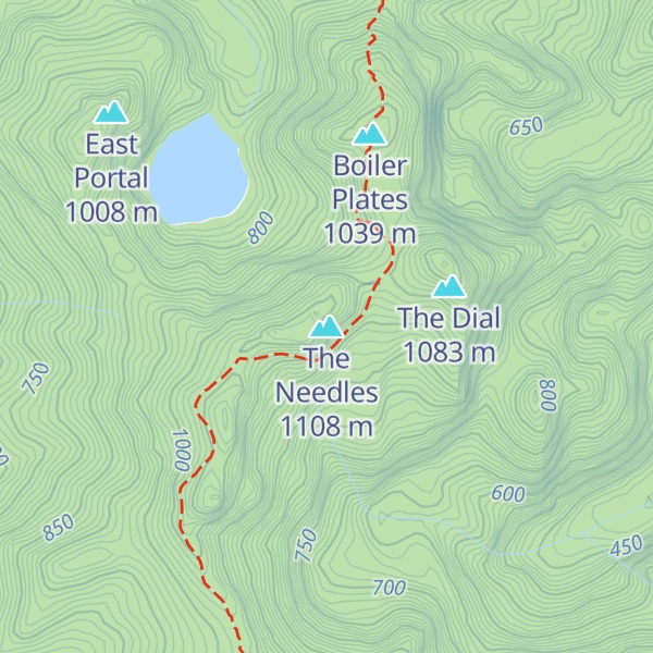 Map of The Needles