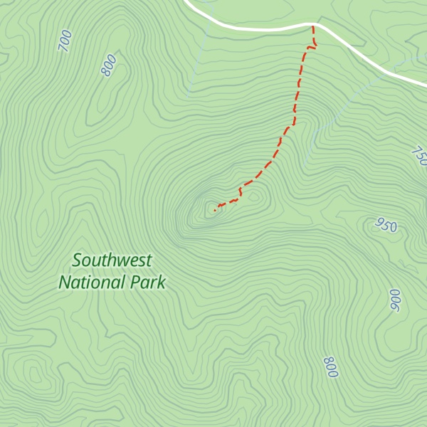 Map of The Needles