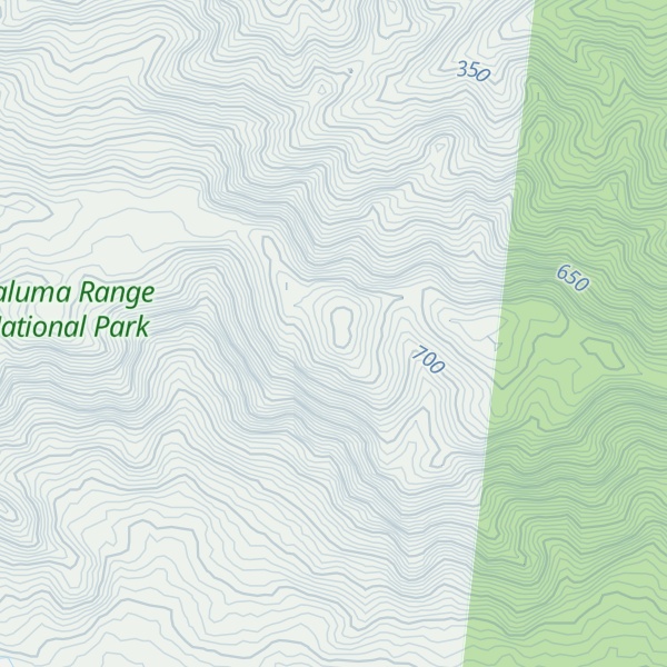 Map of Mt Cataract