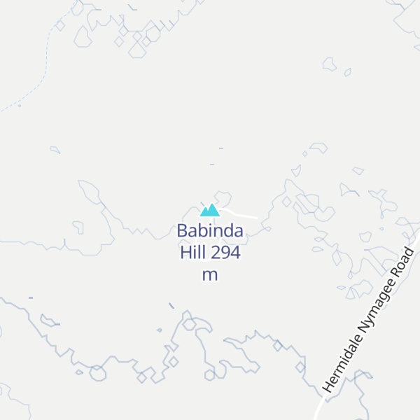 Map of Babinda Hill