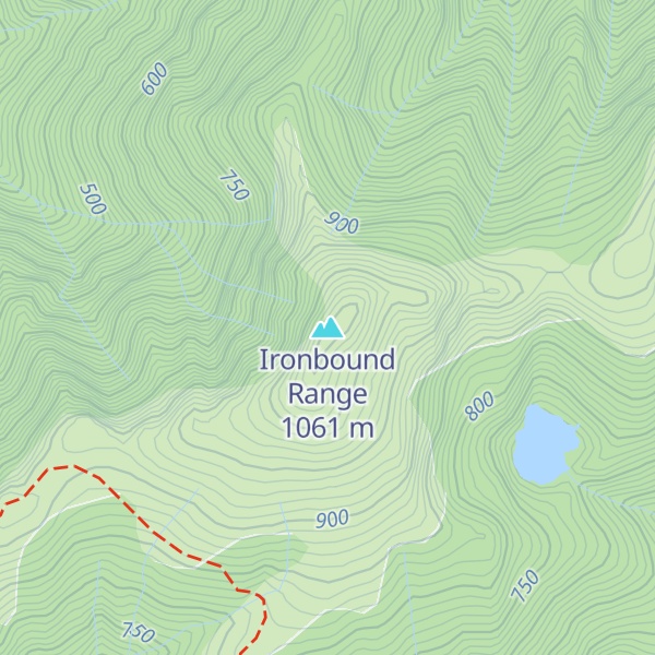 Map of Ironbound Range