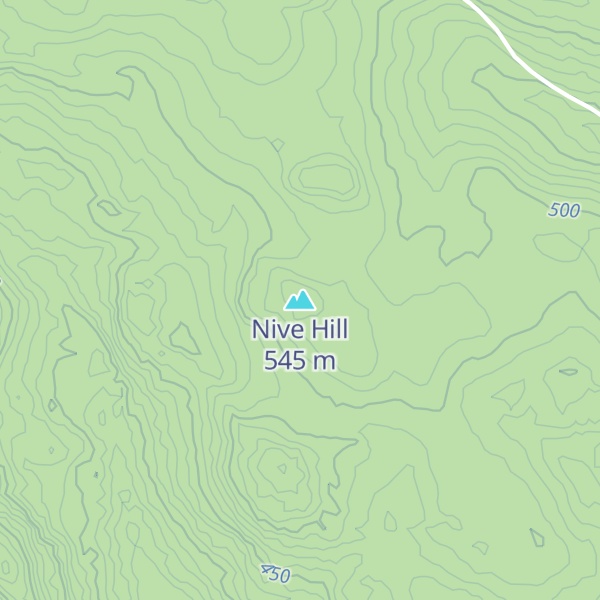 Map of Nive Hill