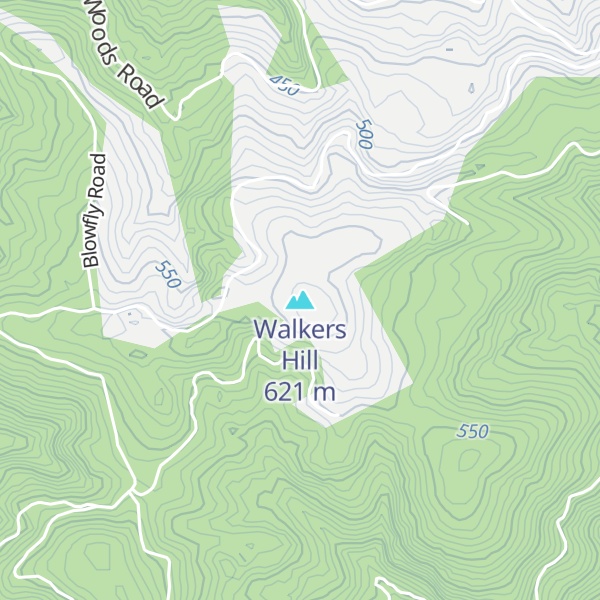 Map of Walkers Hill