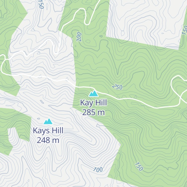 Map of Kay Hill