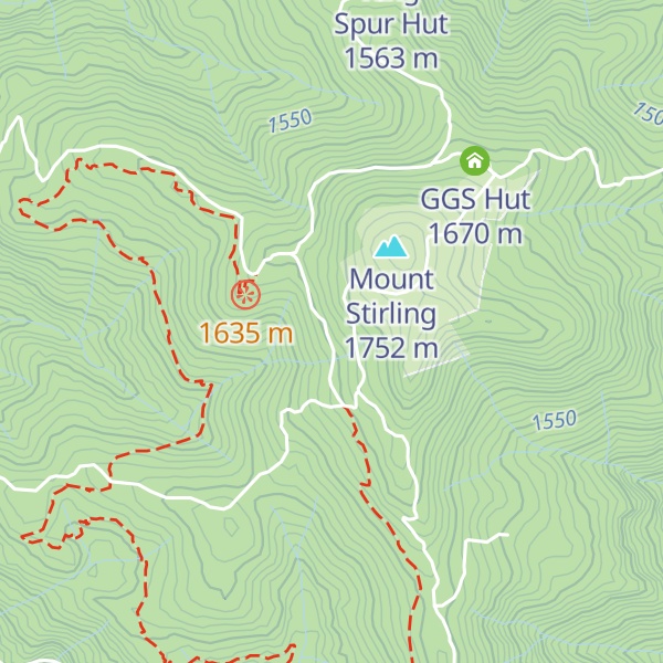Map of Keep Dry Hut Ruin