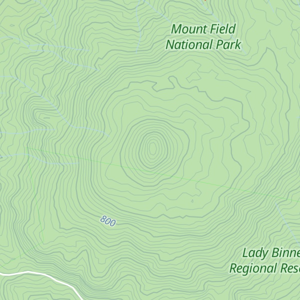 Map of Wherretts Lookout