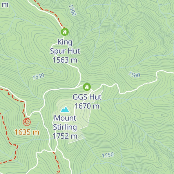 Map of GGS Hut