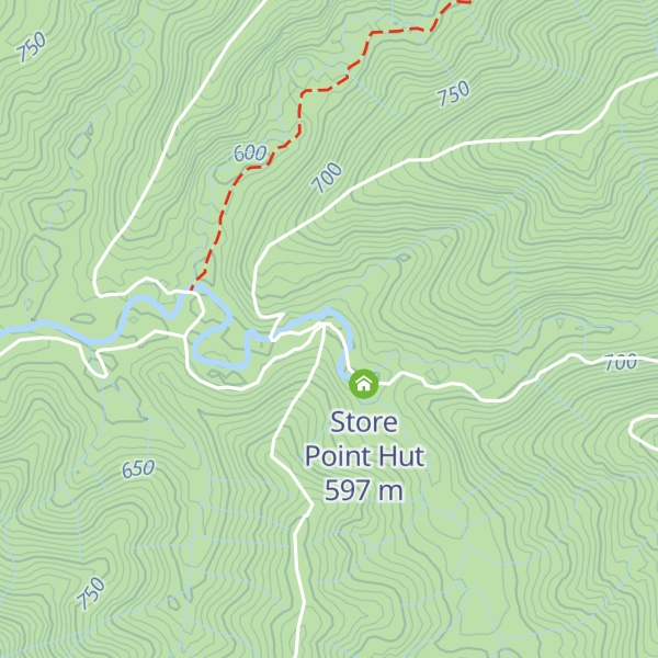 Map of Lloyds Hut