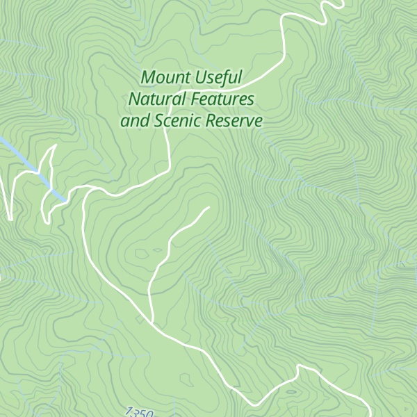 Map of Mount Useful