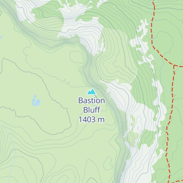 Map of Bastion Bluff
