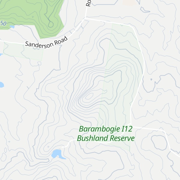 Map of Sanderson Hill