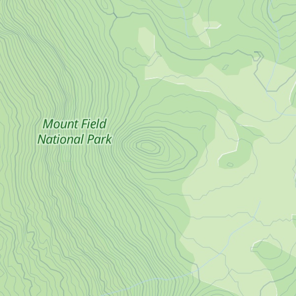 Map of Lanes Peak