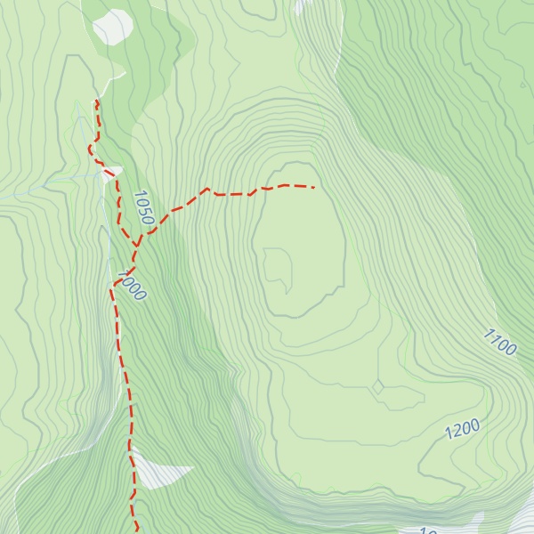 Map of Mother Cummings Head