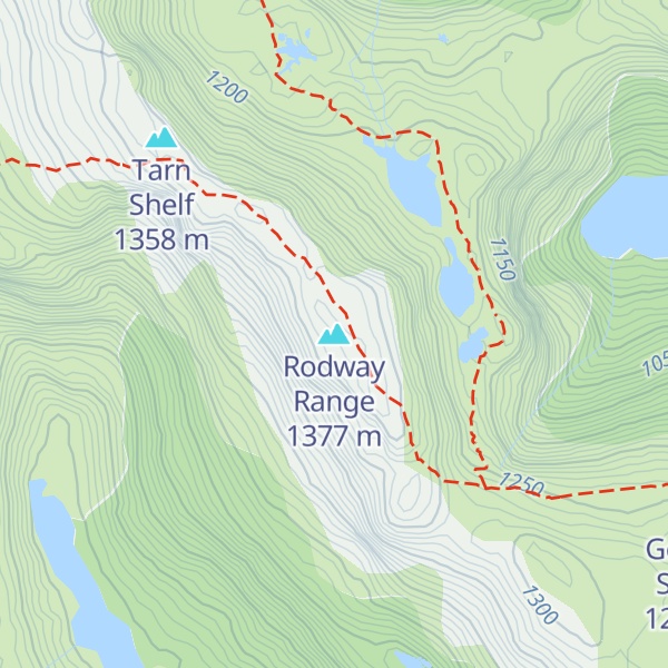 Map of Rodway Range