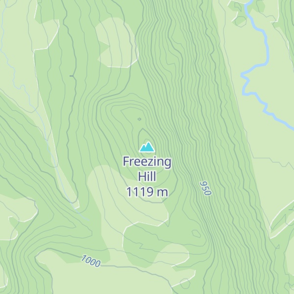 Map of Freezing Hill