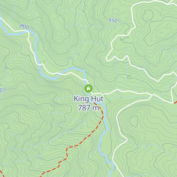 Map of King Hut