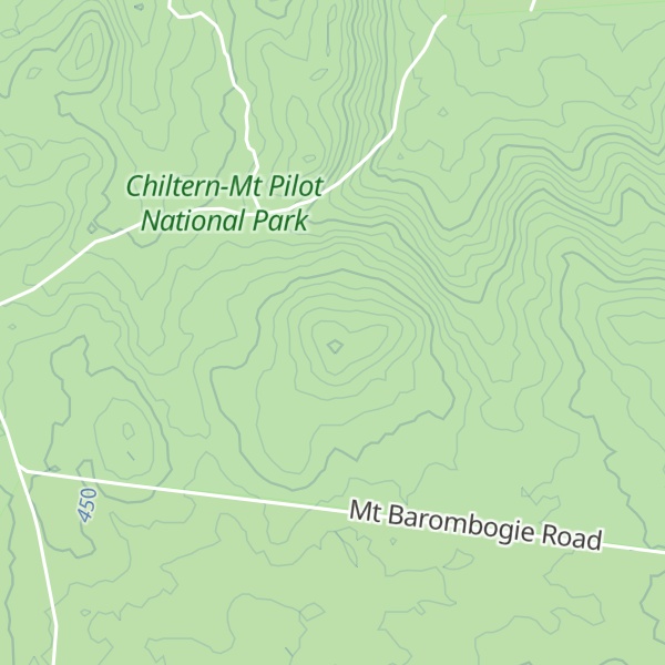 Map of Mount Barambogie