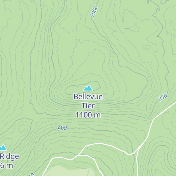 Map of Bellevue Tier