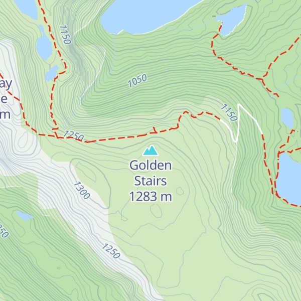 Map of Golden Stairs