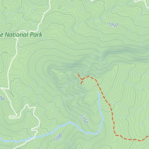 Map of Mount Cobbler