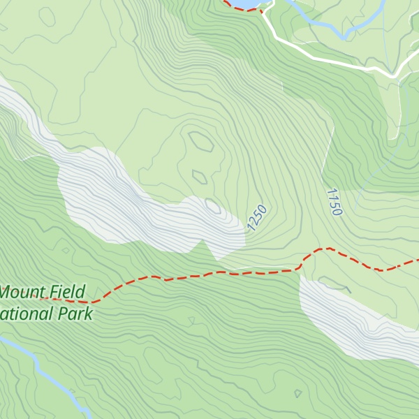Map of Mount Mawson