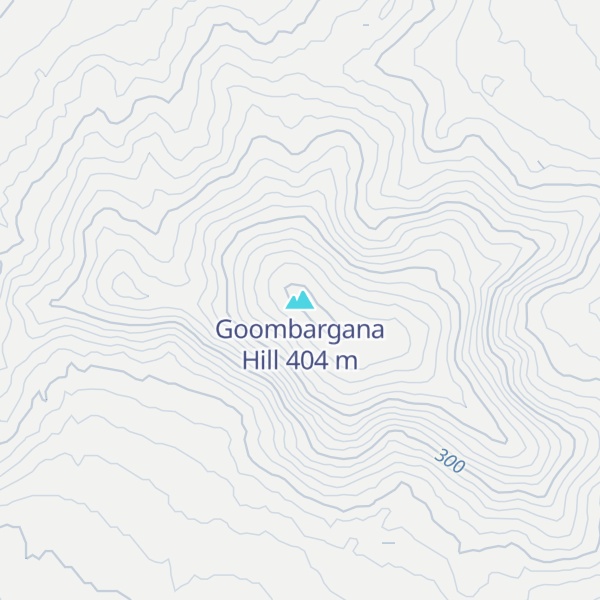 Map of Goombargana Hill