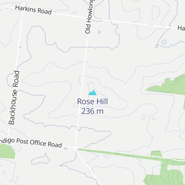 Map of Rose Hill