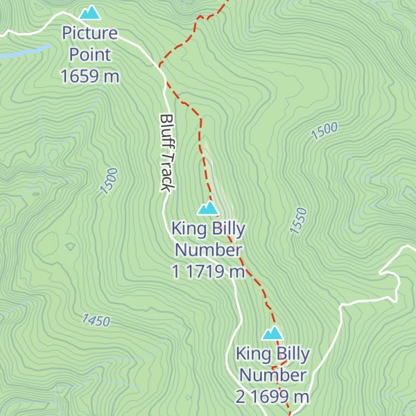 Map of King Billy Number 1