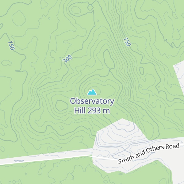 Map of Observatory Hill