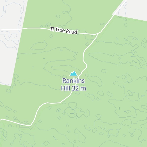 Map of Rankins Hill