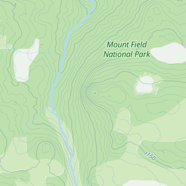 Map of Davis Lookout