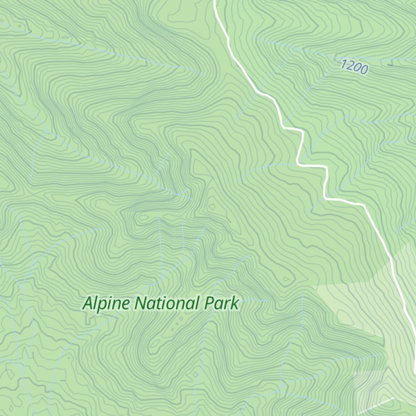 Map of Mount Koonika