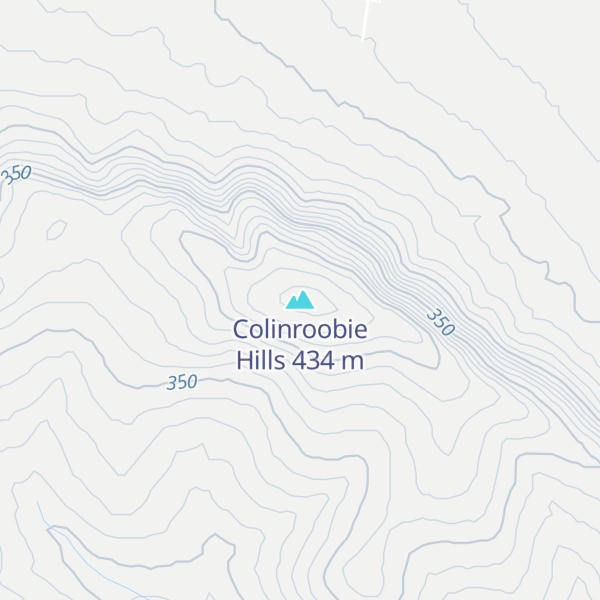 Map of Colinroobie Hills