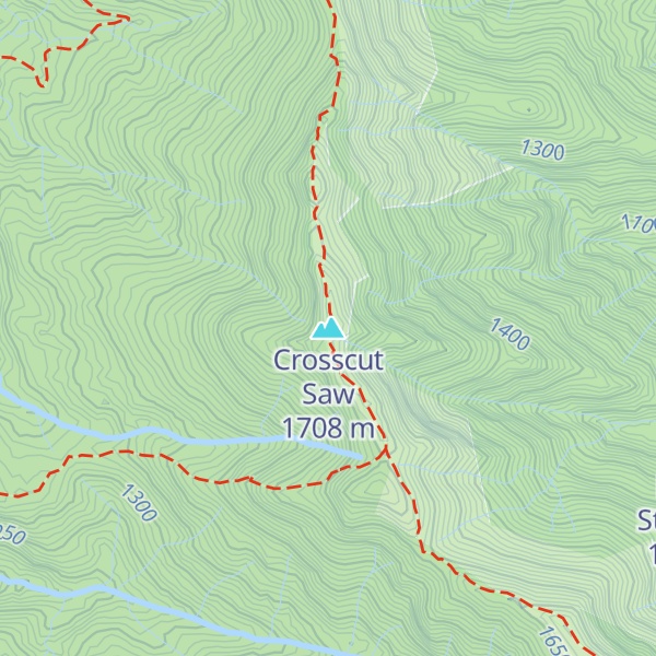 Map of Crosscut Saw