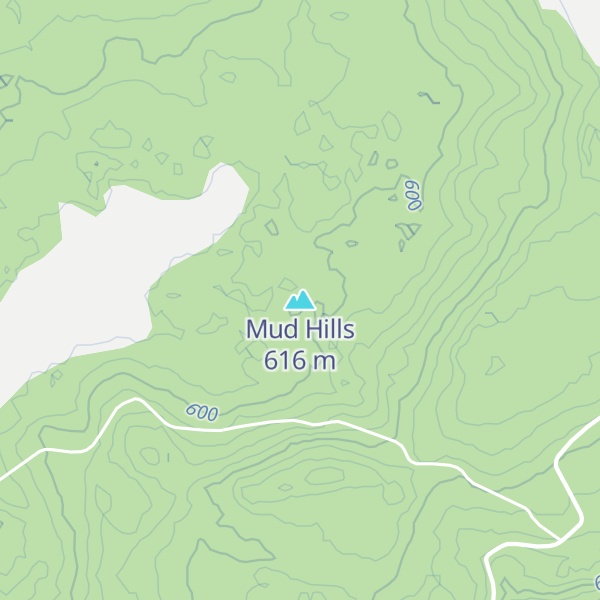 Map of Mud Hills