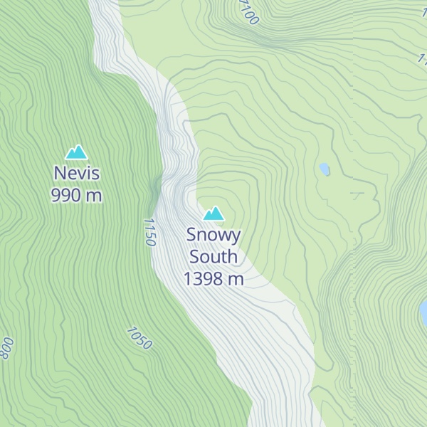 Map of Snowy South