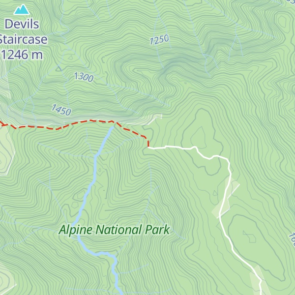 Map of Vallejo Gantner Hut