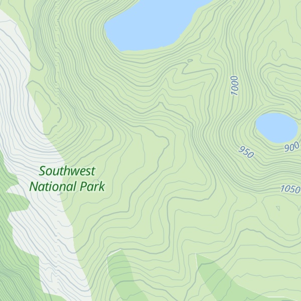 Map of Glovers Bluff