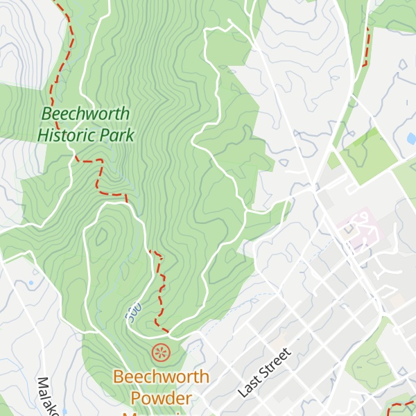 Map of One Tree Hill