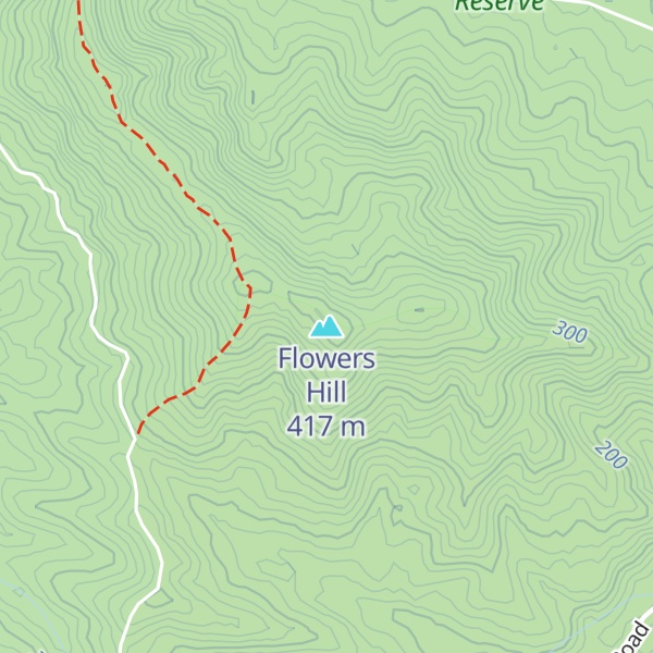 Map of Flowers Hill