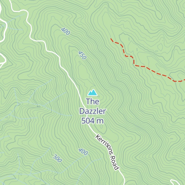 Map of The Dazzler