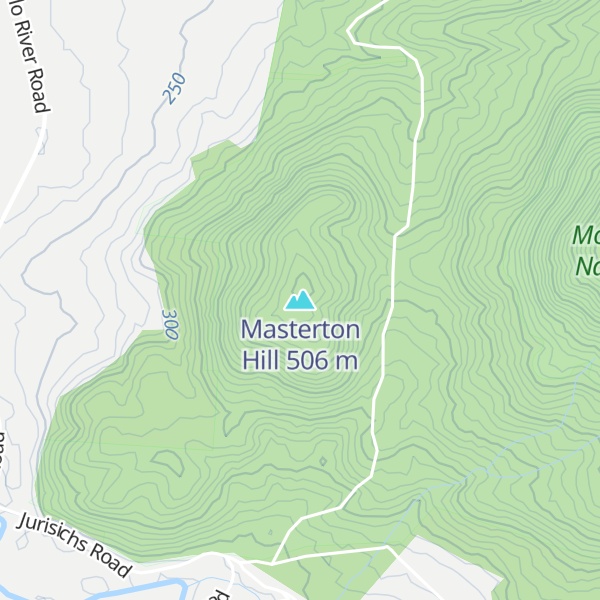 Map of Masterton Hill