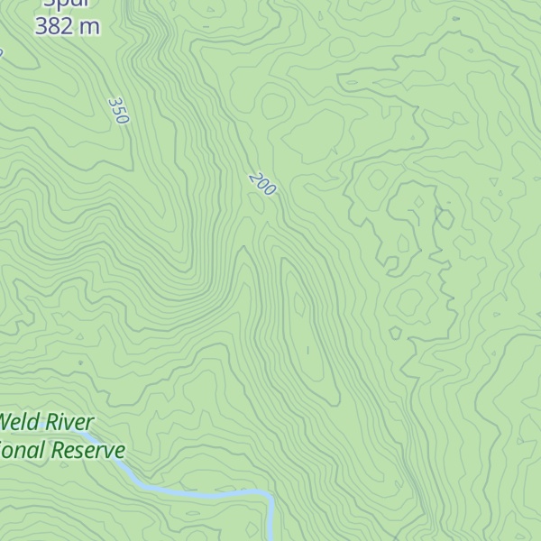 Map of Camels Back