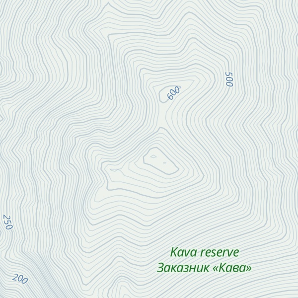 Map of Chernaya Gora